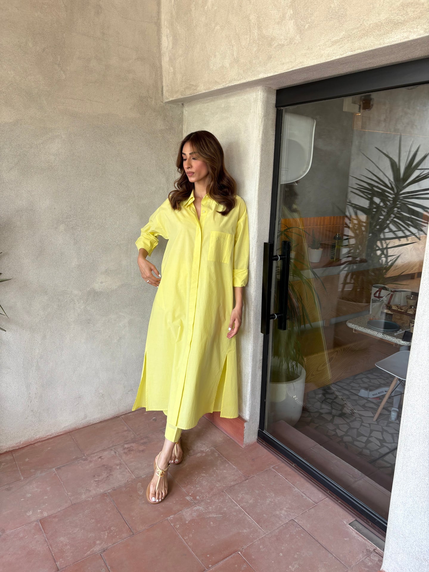 BUTTER YELLOW TRAVEL SET | Sak Atelier