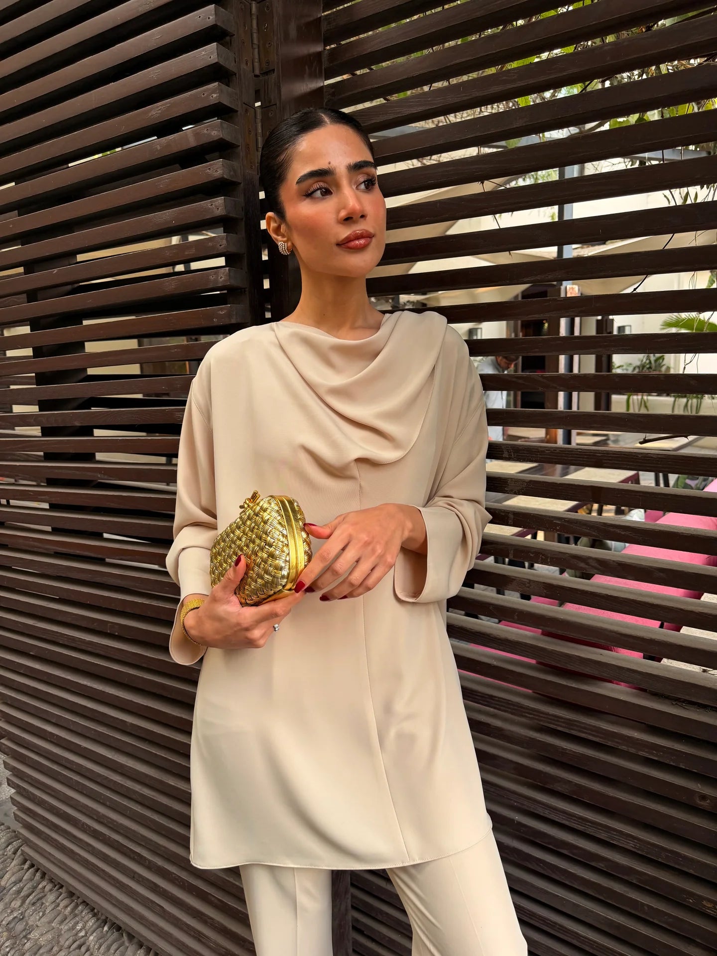 Beige Audrey Set | SAK ATELIER