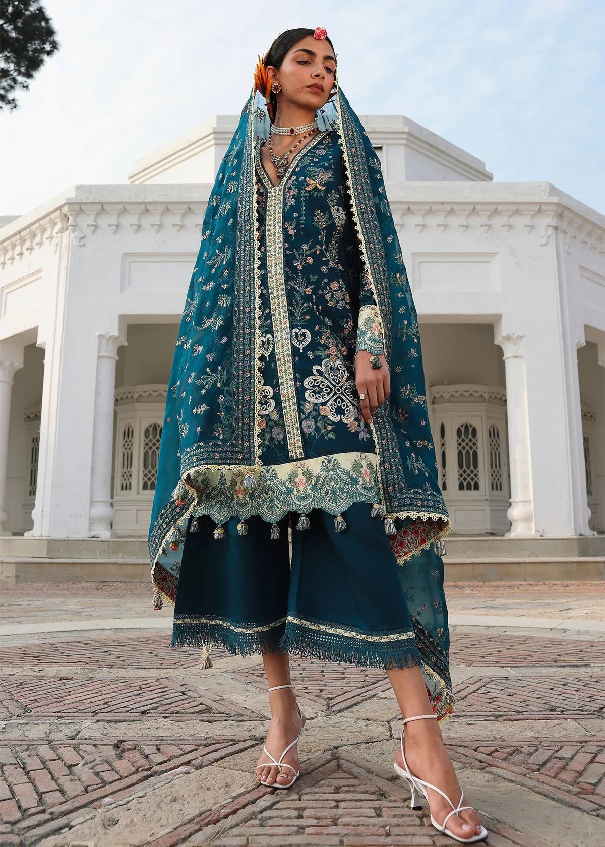 Azraq | Luxury Lawn Eid Edit '26 | HUSSAIN REHAR