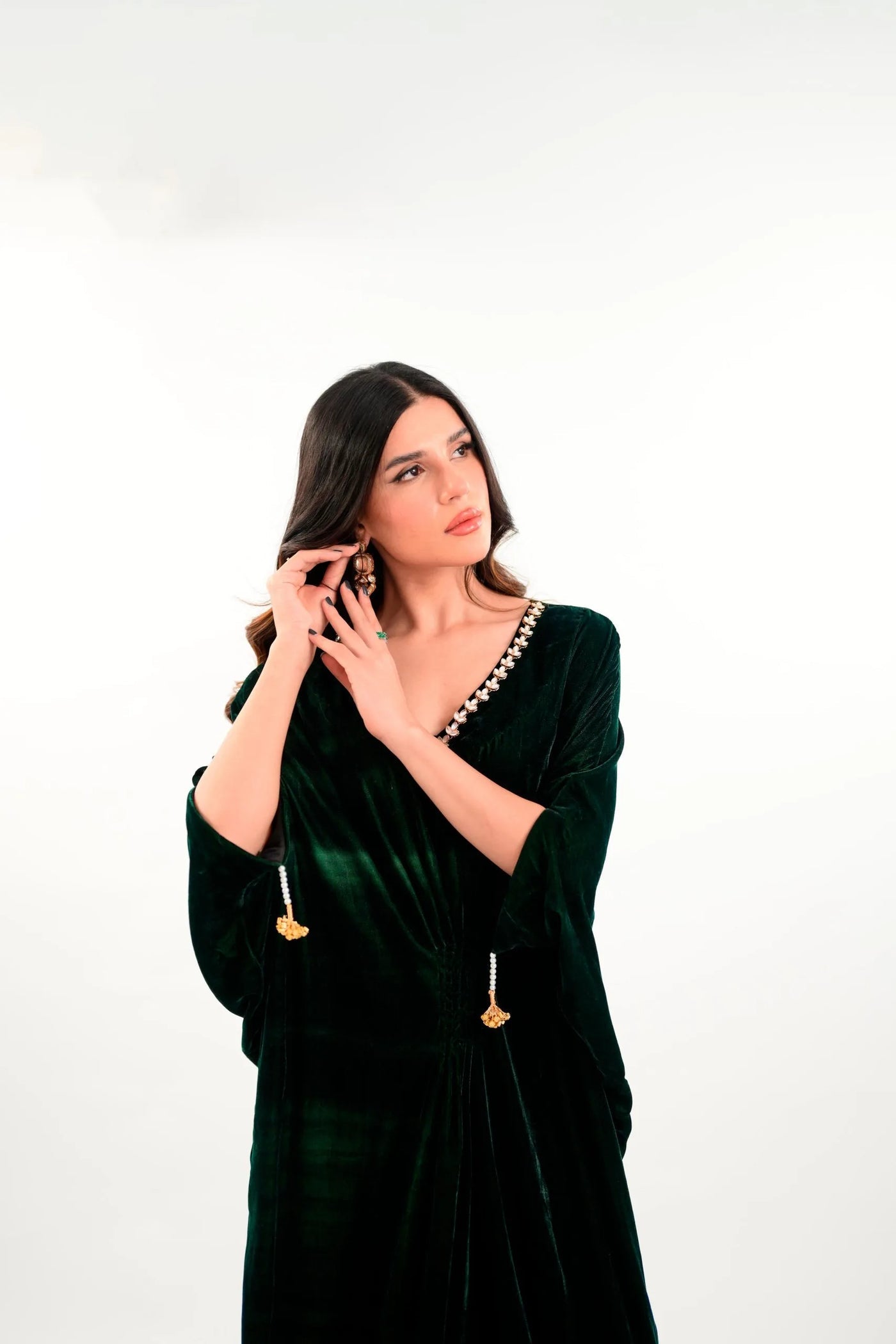 Forest Green | Velvet '25 | Ayesha Somaya