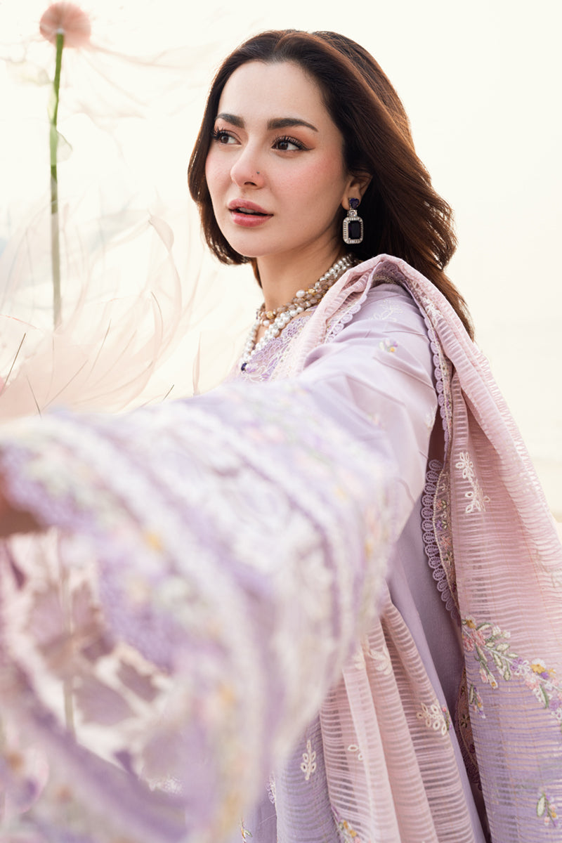 Evelyn-FK-09 | Qalamkar - Sahil Luxury Lawn’25 (RTS)