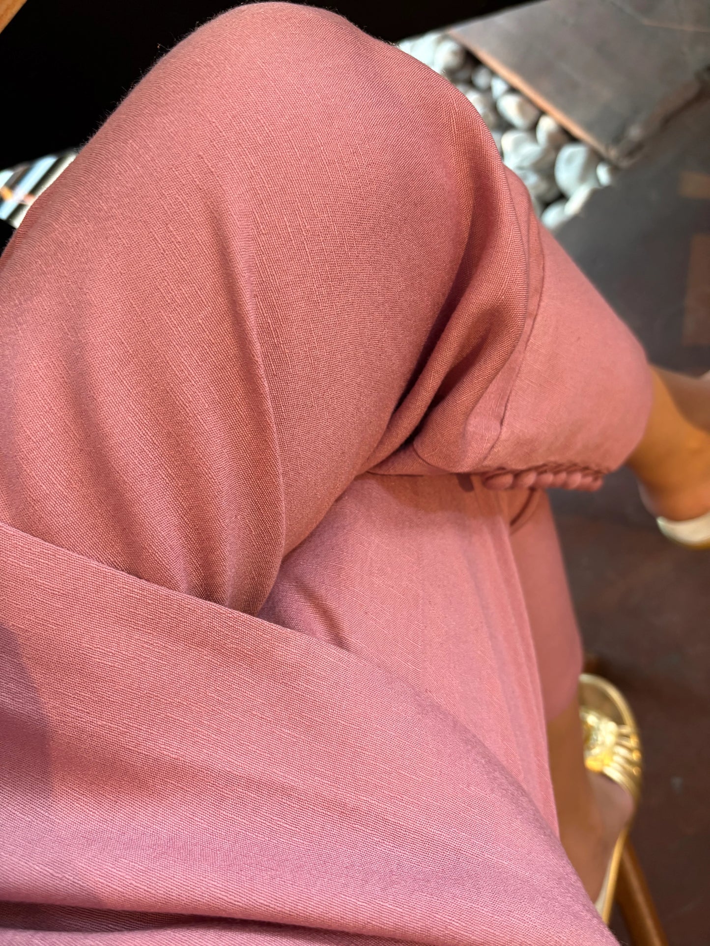 TEA PINK SKINNY SET | Sak Atelier