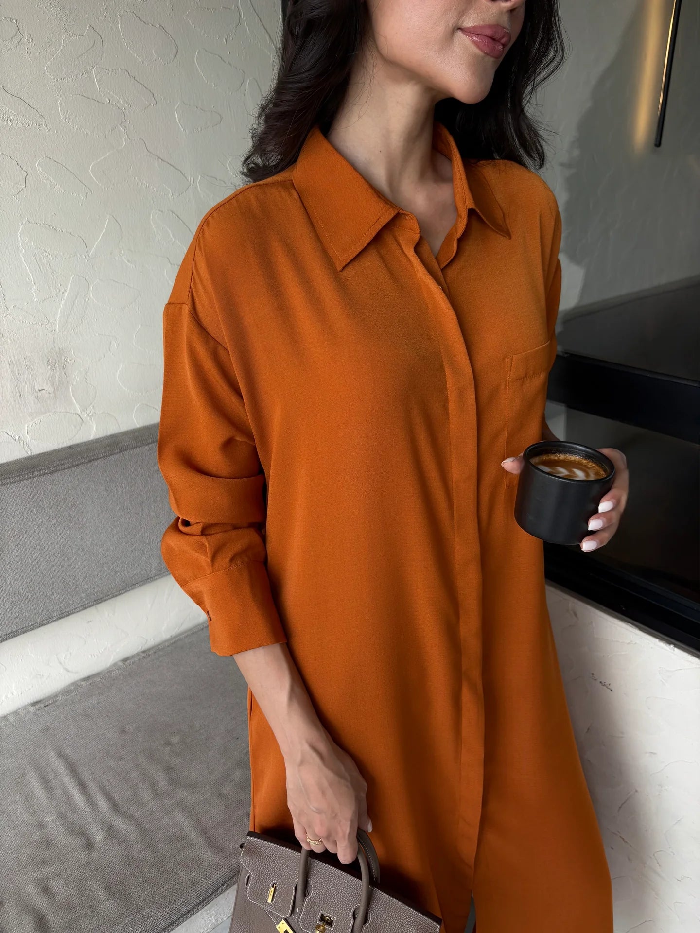 BURNT ORANGE TRAVEL SET | Sak Atelier