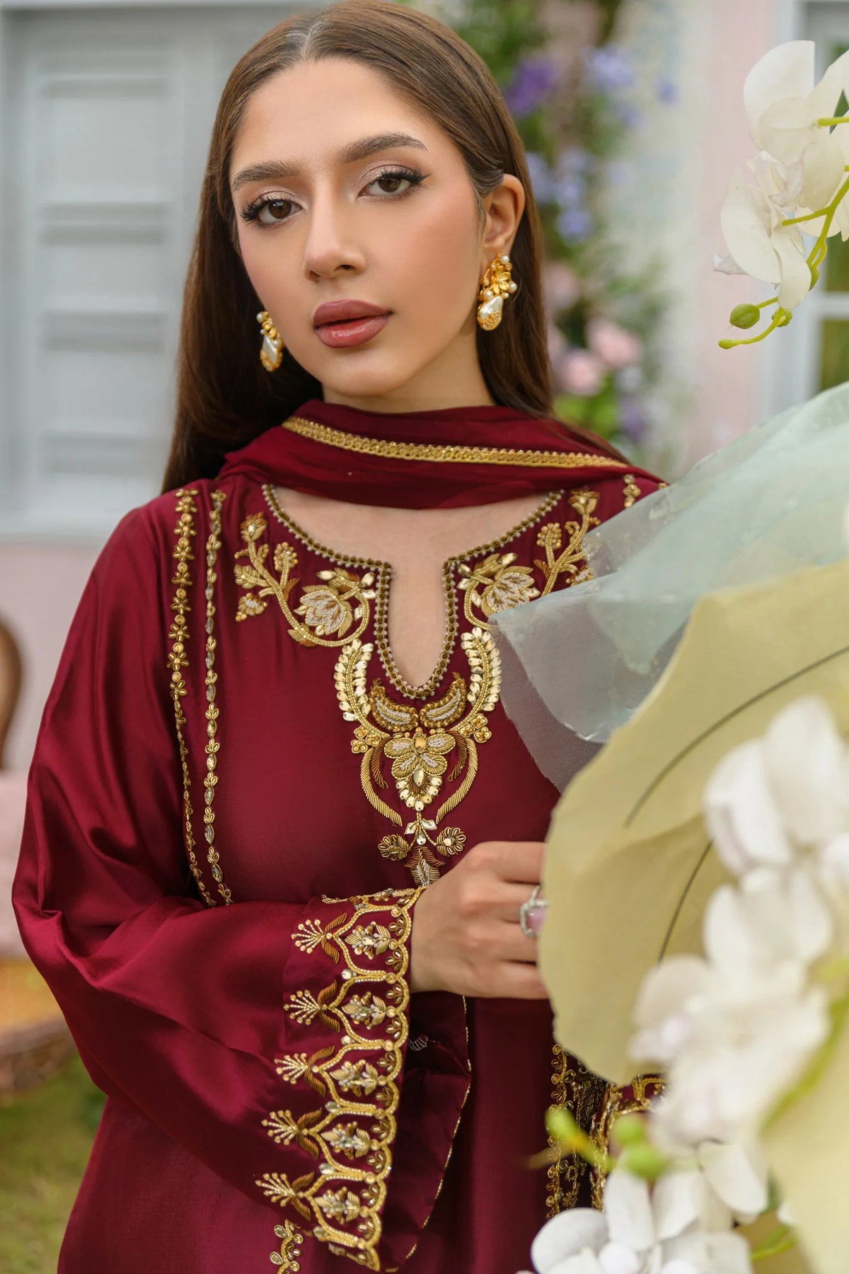 Cinnamon | Zarayna-Festive Formals '25 | Flairs Studio