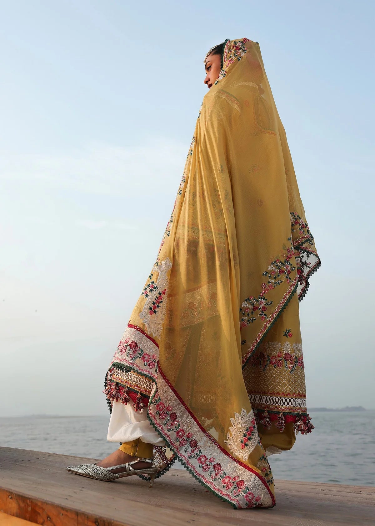Ochre | Luxury Lawn Eid Edit '26 | HUSSAIN REHAR
