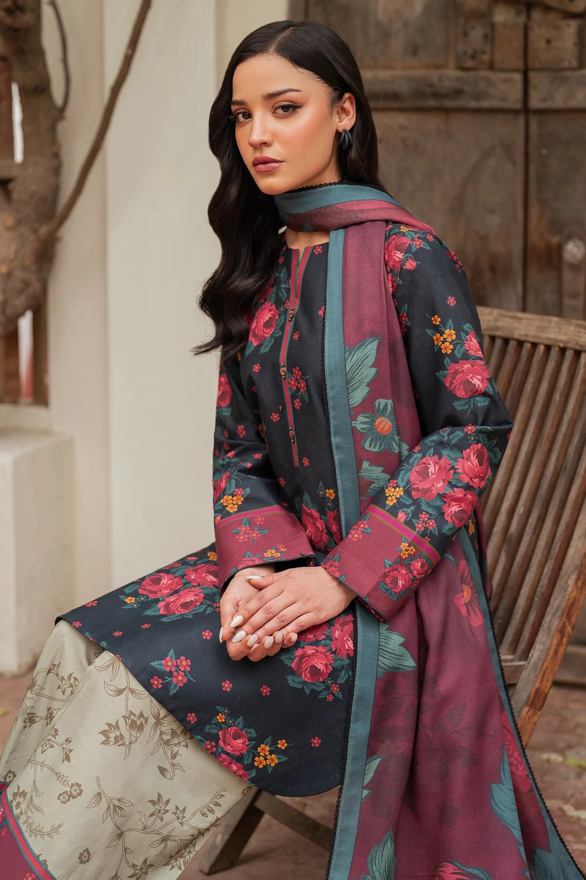 JZ-UW-D0105-0 | DIGITAL PRINTED PREMIUM VISCOSE | Jazmin