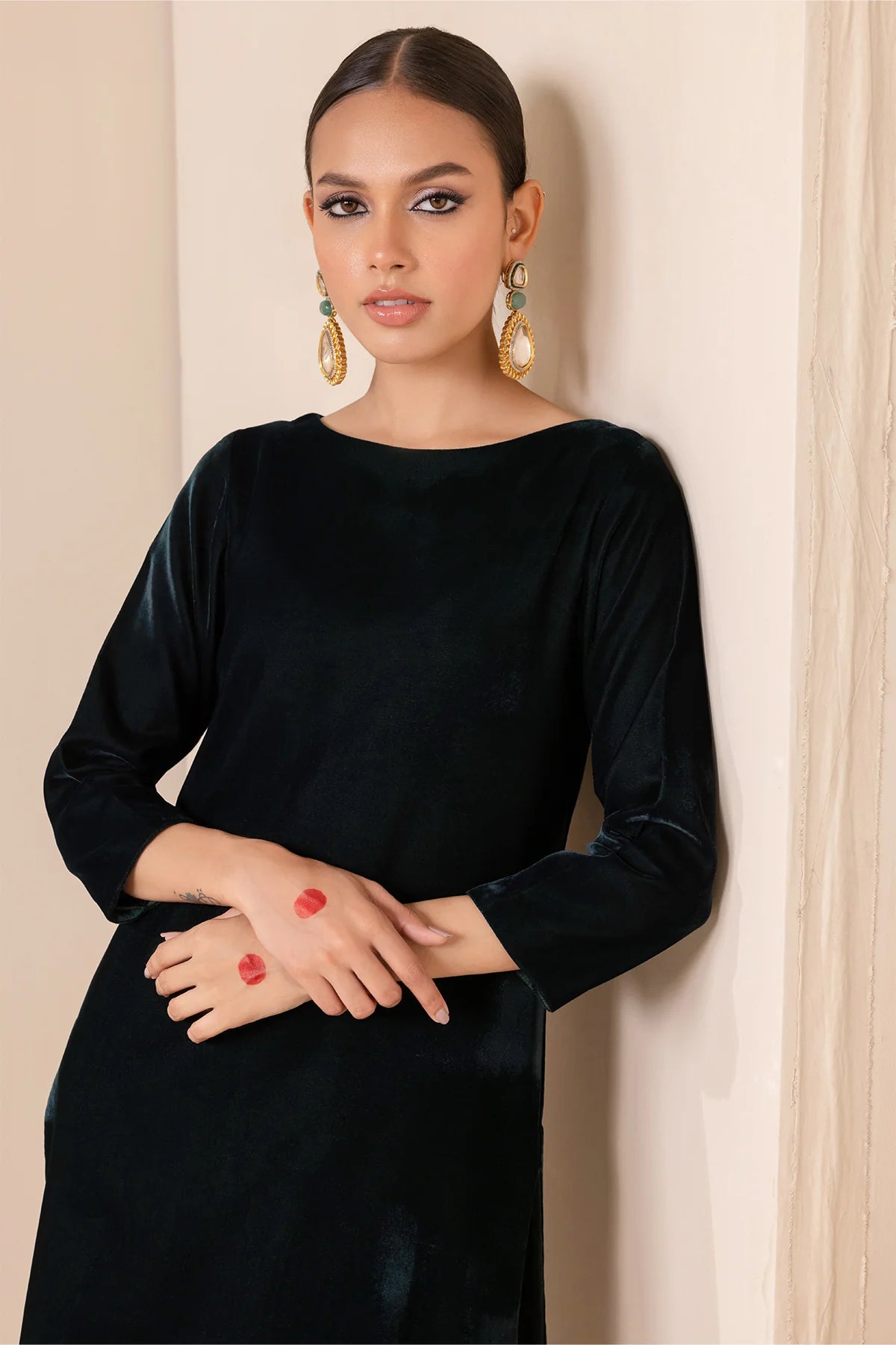 SOLID VELVET SUIT PR-852 | Baroque