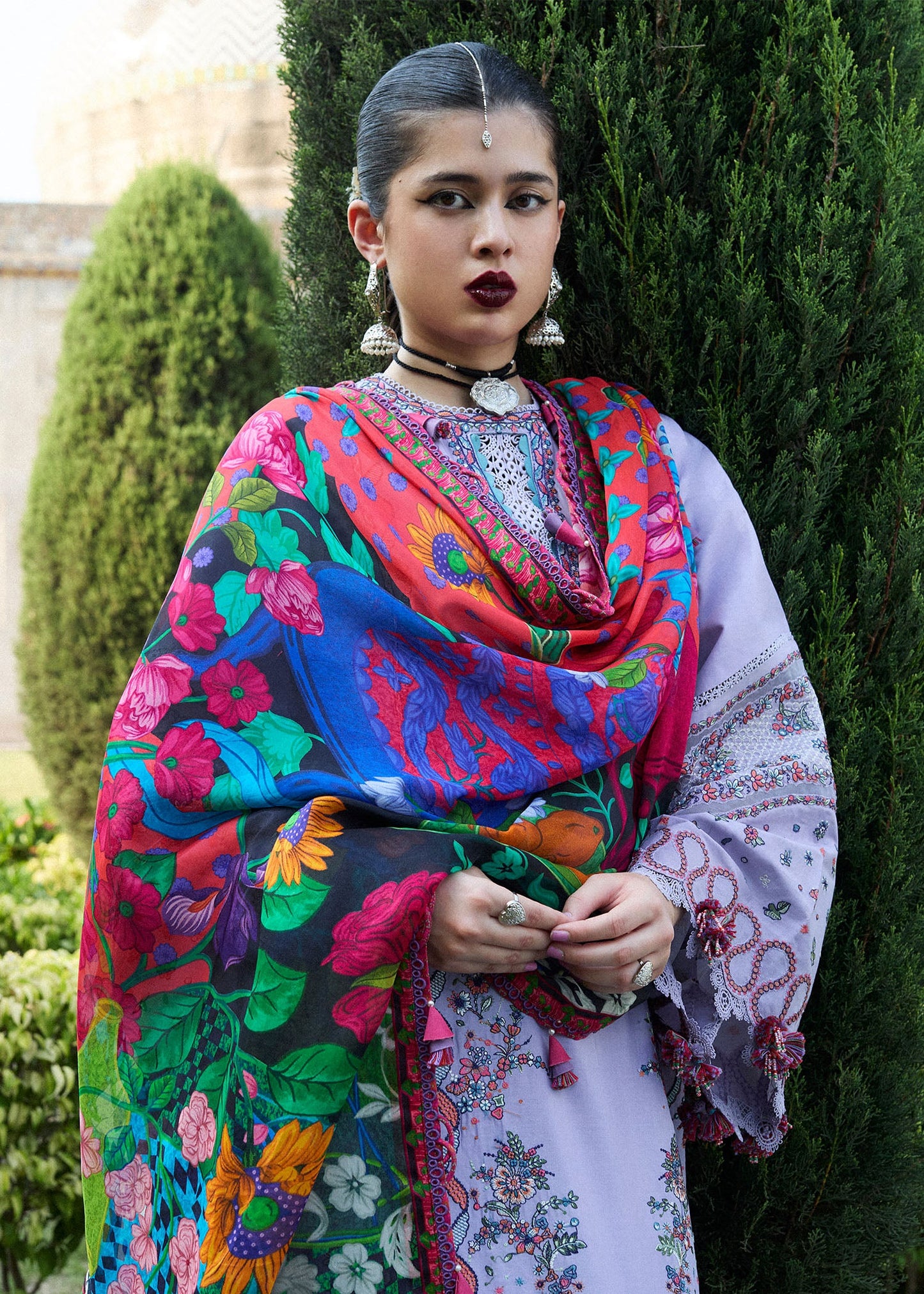 Inaya | Hussain Rehar Luxury Lawn’25