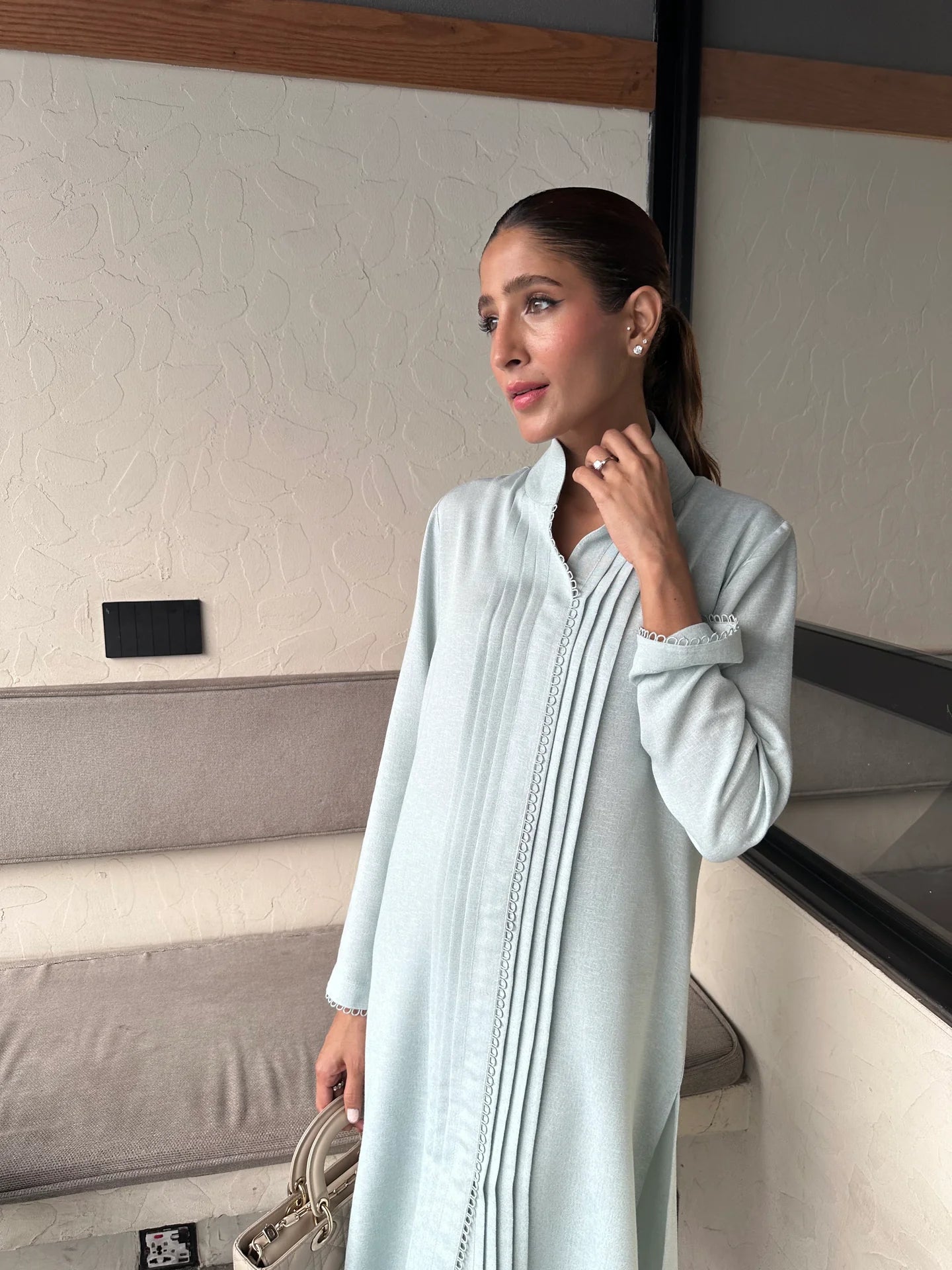 POWDER BLUE MONTARAE SET | SAK ATELIER