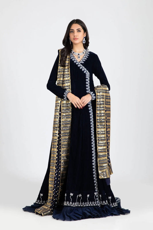 15184-Blue | Velvet '25 | Ayesha Somaya