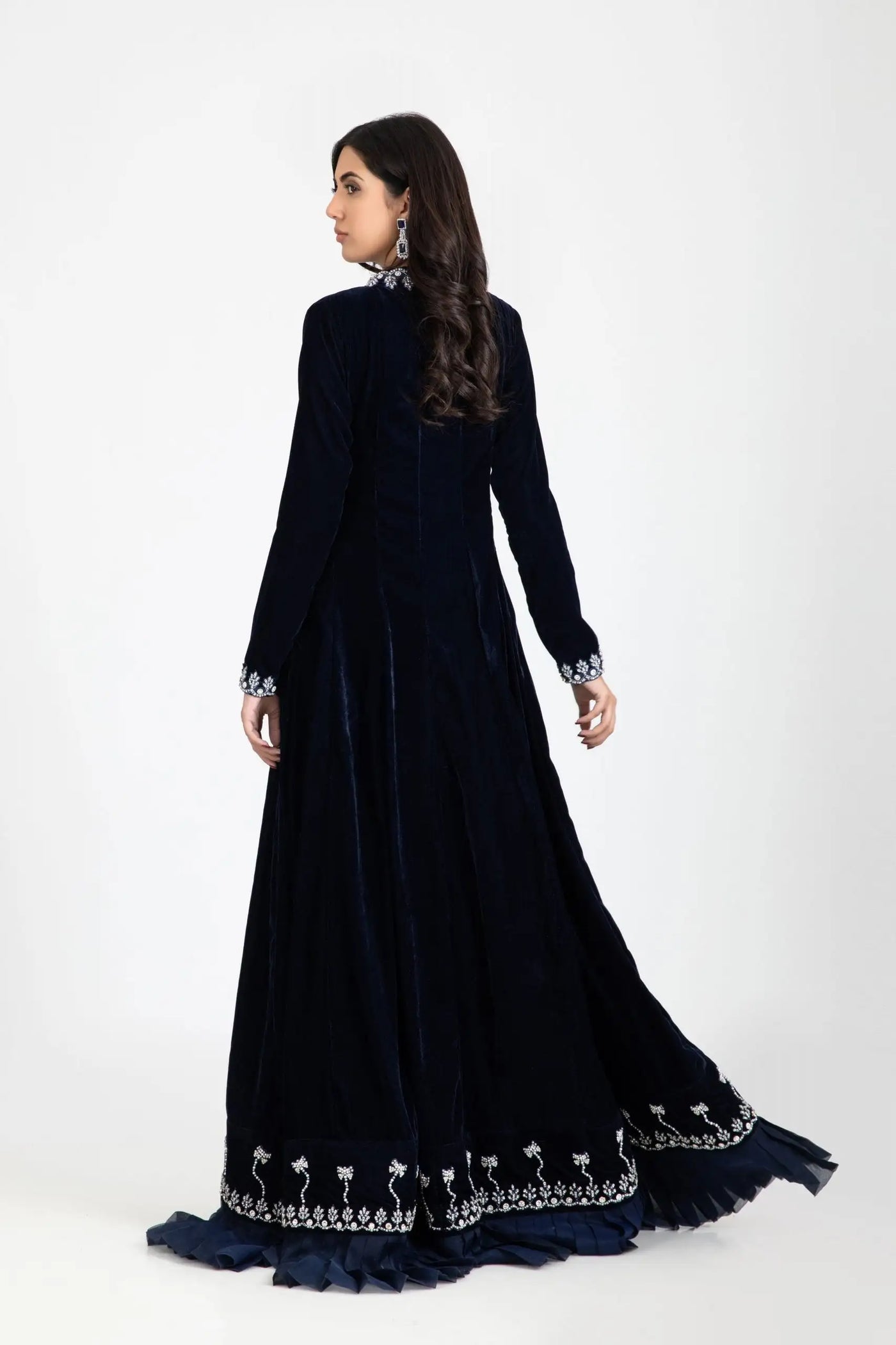 15184-Blue | Velvet '25 | Ayesha Somaya