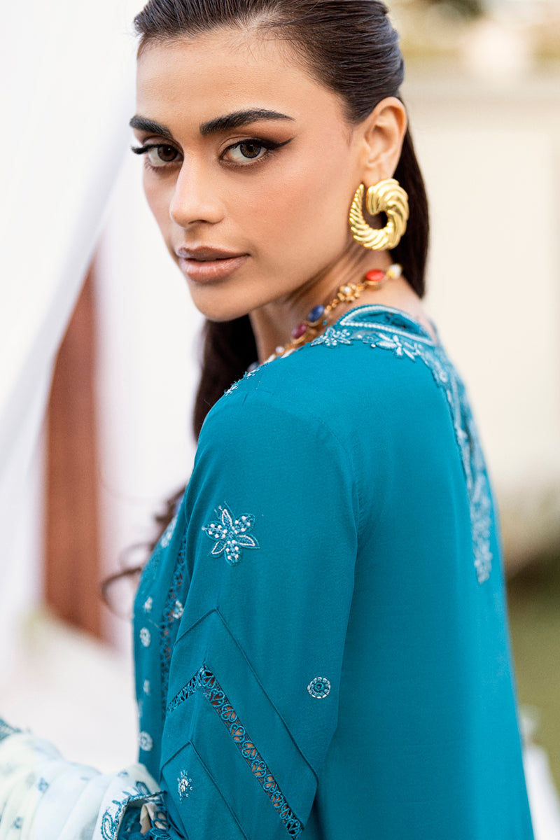 CS-07 Alyana | Qalamkar Chikankari Eid Edit’25