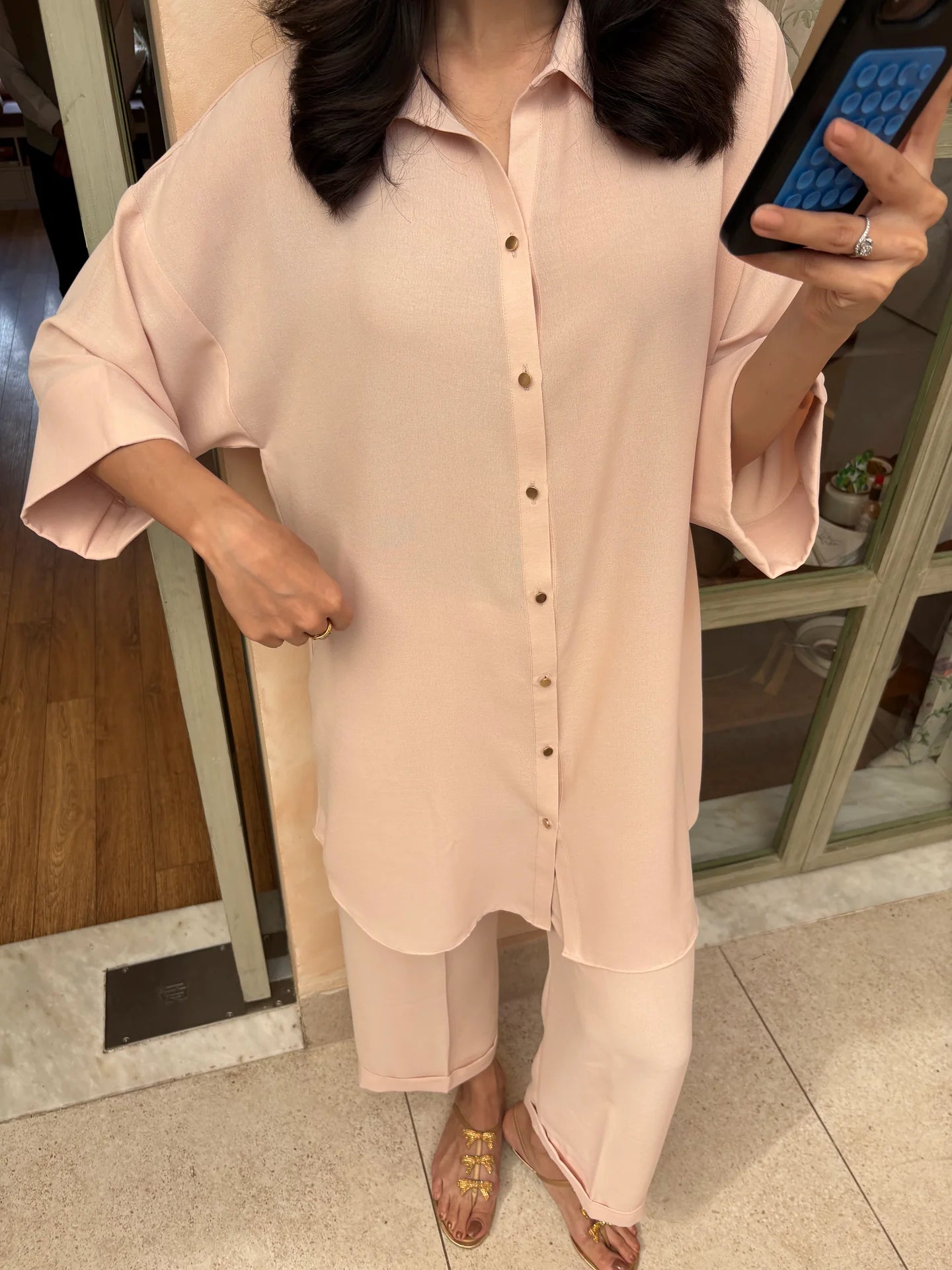 PALE PINK NICO SET | Sak Atelier
