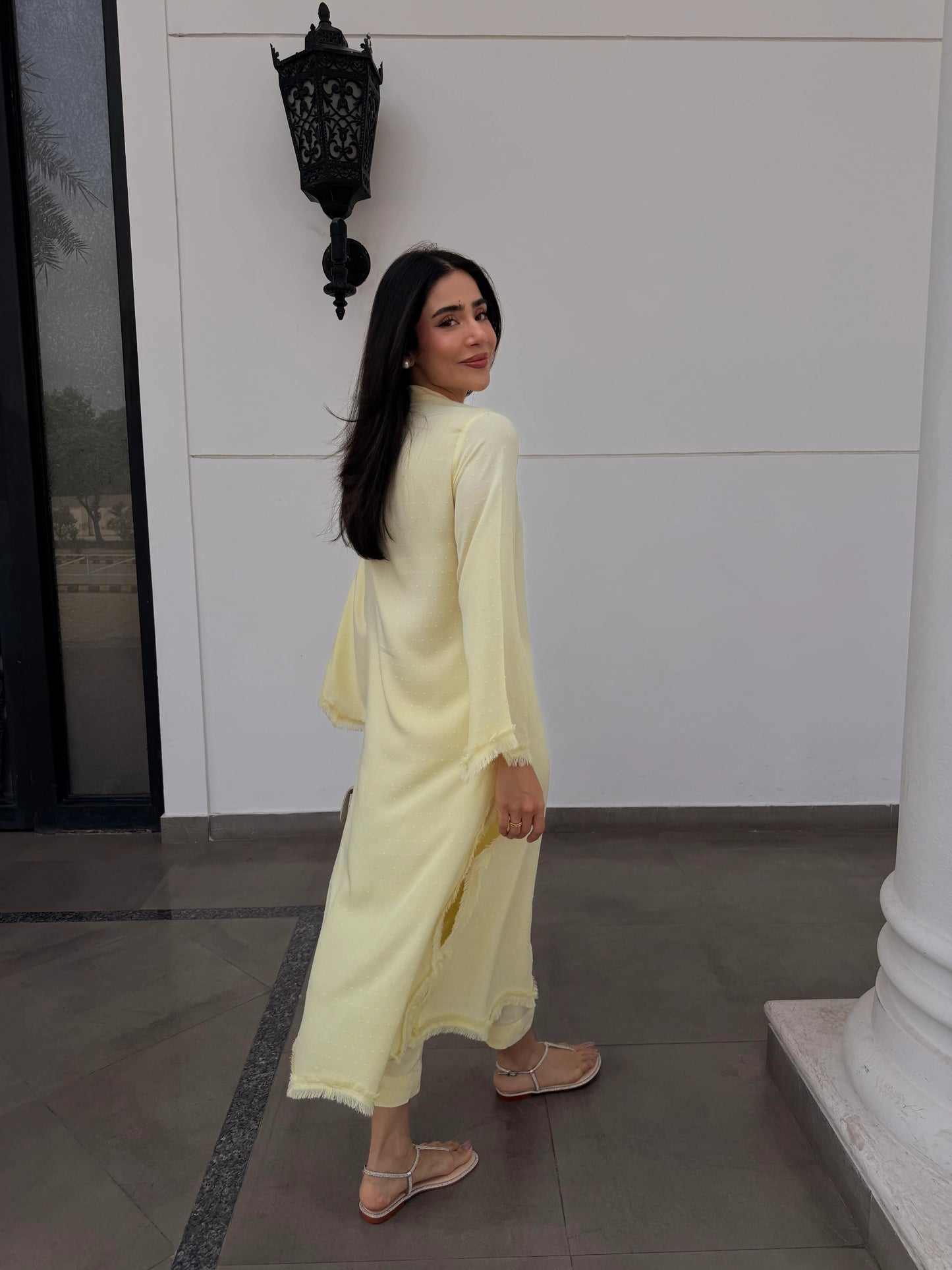 LEMON SWISS VOILE SABLE SET | Sak Atelier