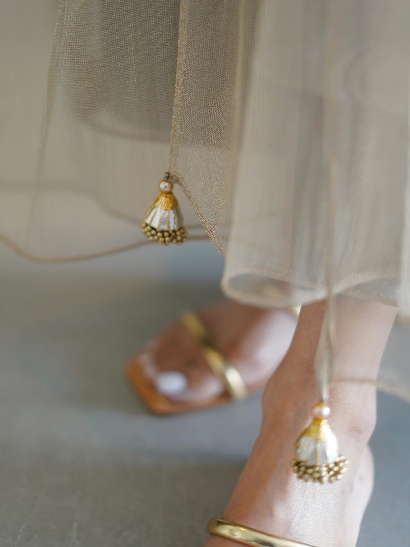 GANGA-JAMUNI ZARI DUPATTA | SAK ATELIER