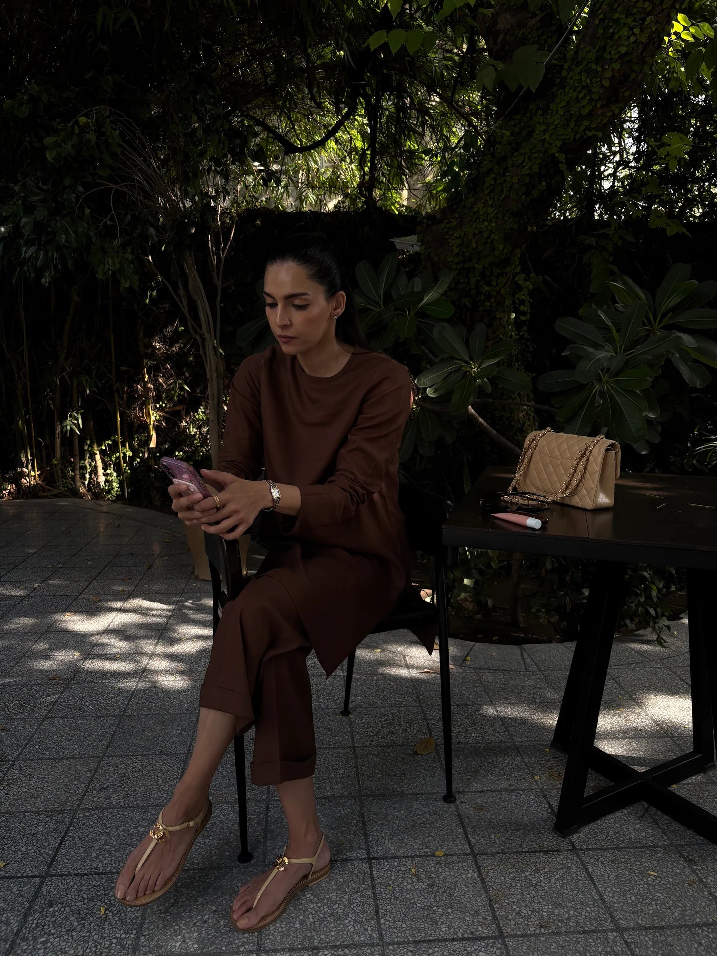 BROWN G-SUIT | SAK ATELIER