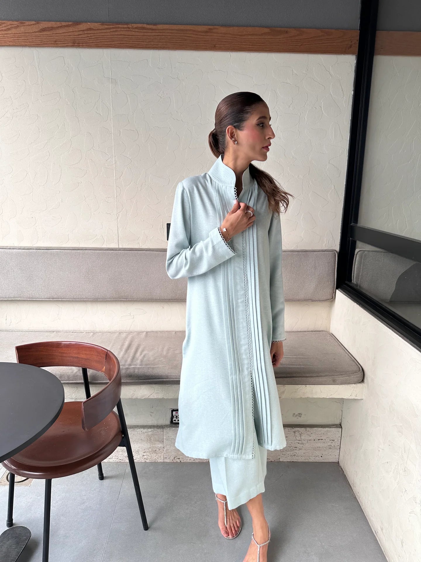 POWDER BLUE MONTARAE SET | SAK ATELIER