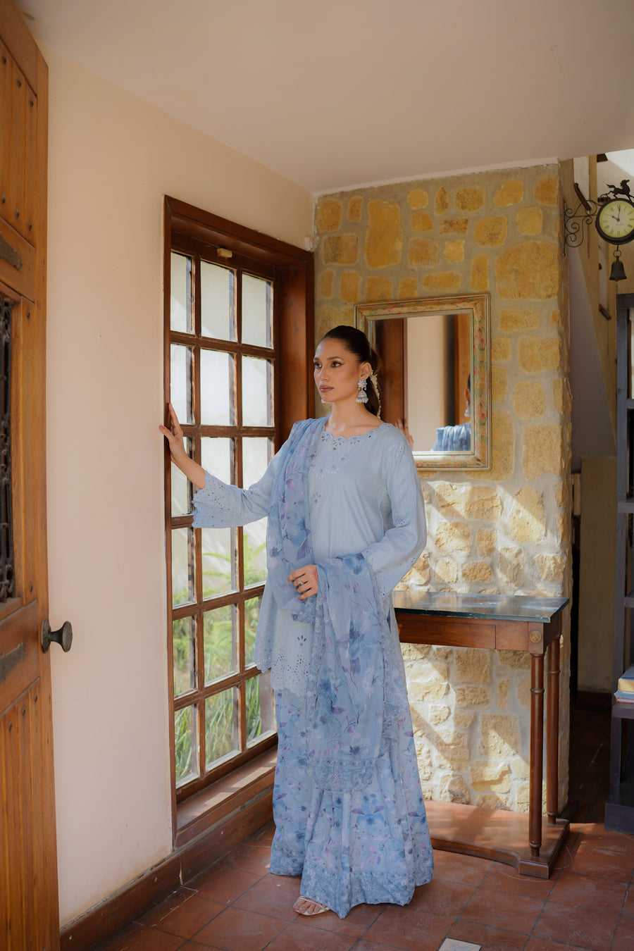 Ice Blue Dhaka | The Affordable Designer