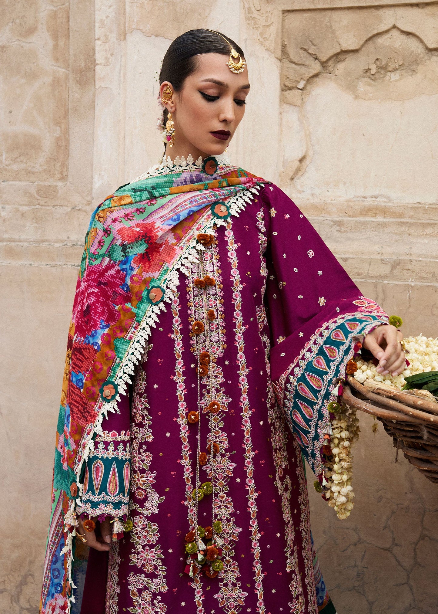 Kahei | Hussain Rehar Luxury Lawn’25