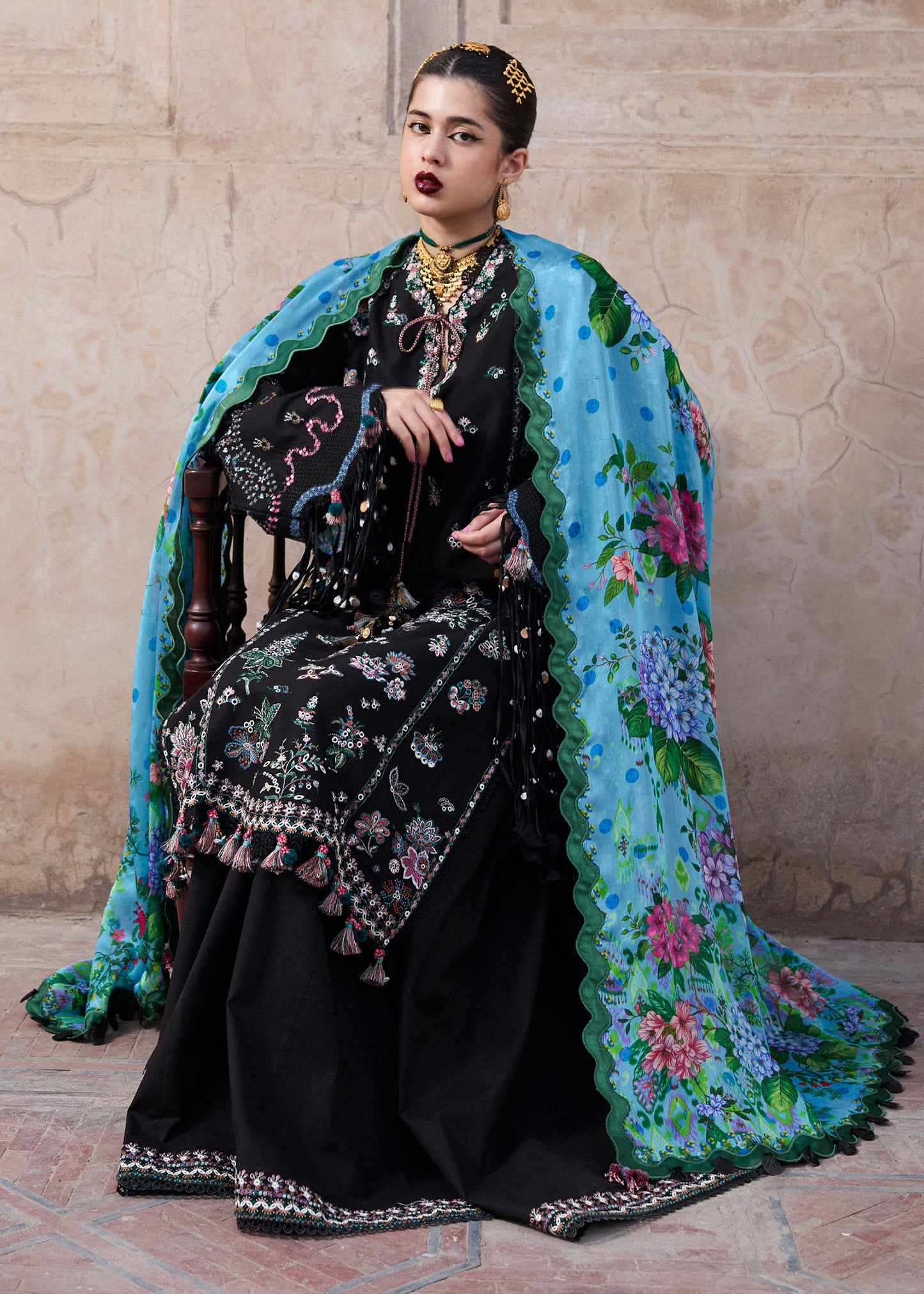 Arzo | Hussain Rehar Luxury Lawn’25