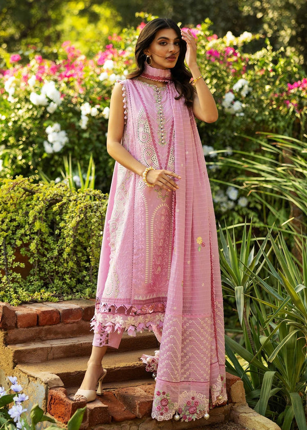 French Hearts-B| Sadaf Fawad Khan Lawn 2025