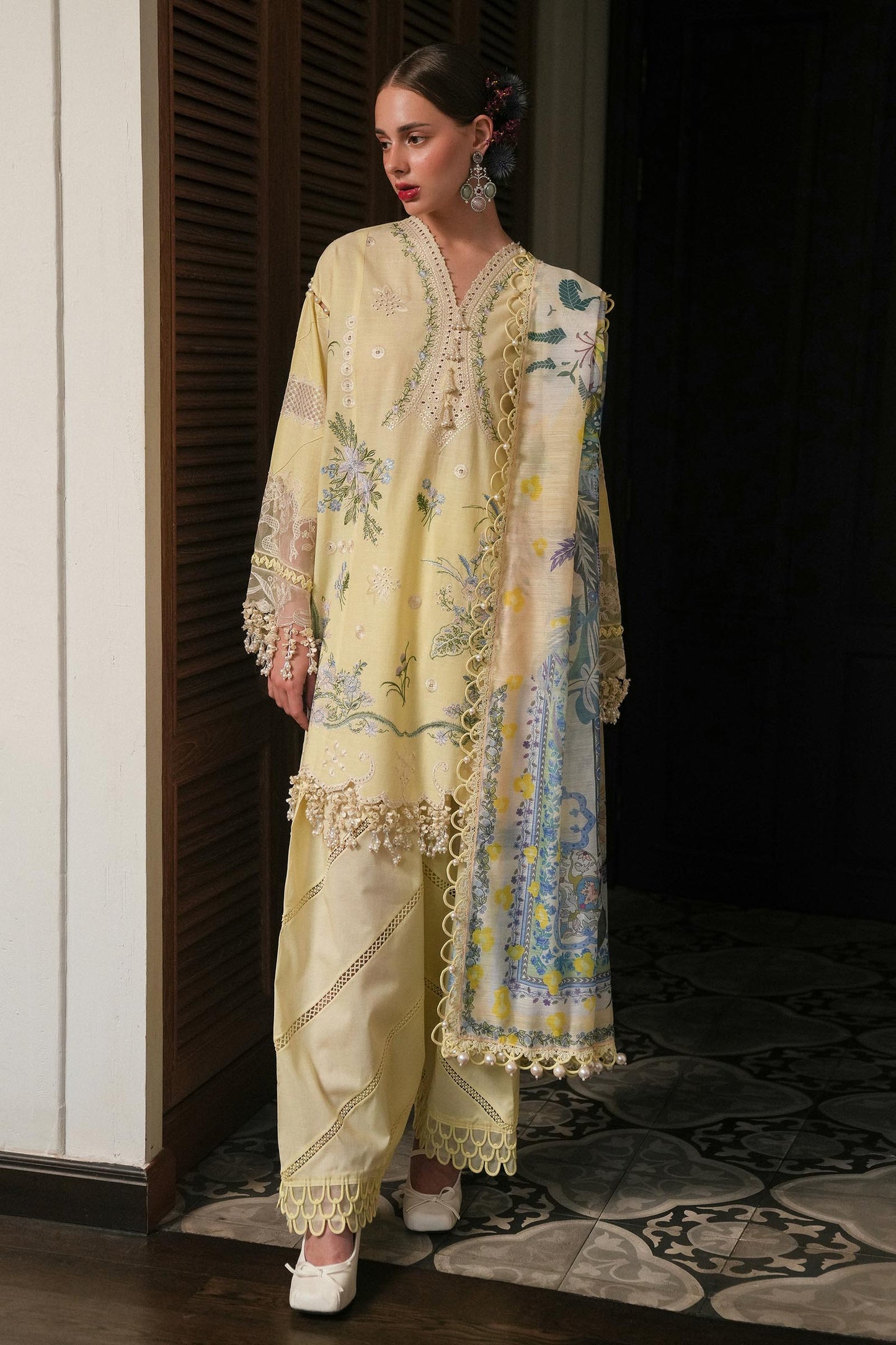 Sana Safinaz Luxury Lawn 2025 | L251-010A-3DI