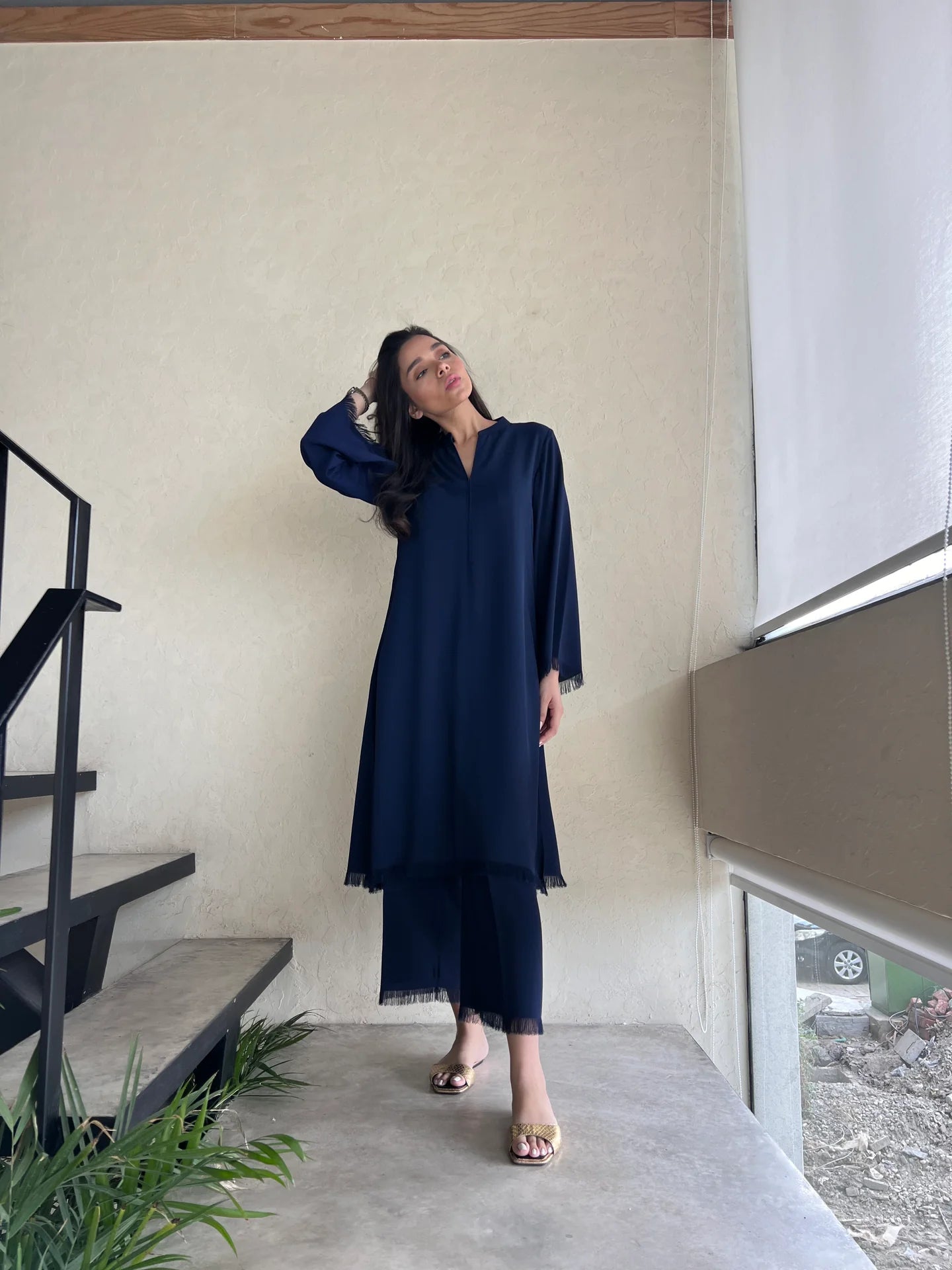 NAVY CARLO SET | Sak Atelier