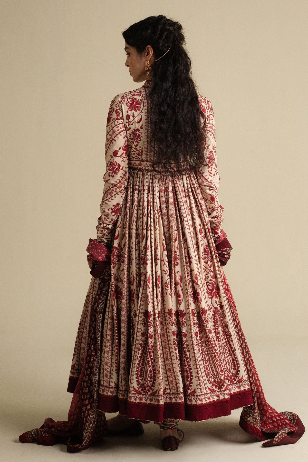 KASHMIRI-D1 | Zara Shahjahan Unstitched Anarkali’25