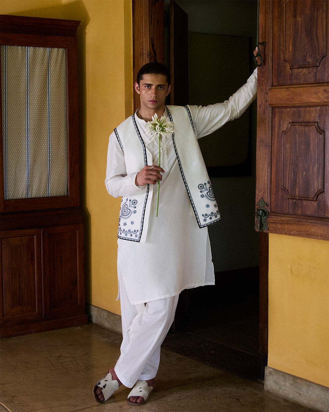 NITHYA-WAISTCOAT | Jugnu Lahore Men