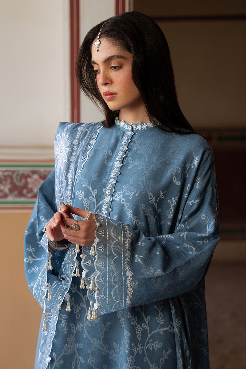 SILVER MIST-3PC JACQUARD SUIT | Cross Stitch