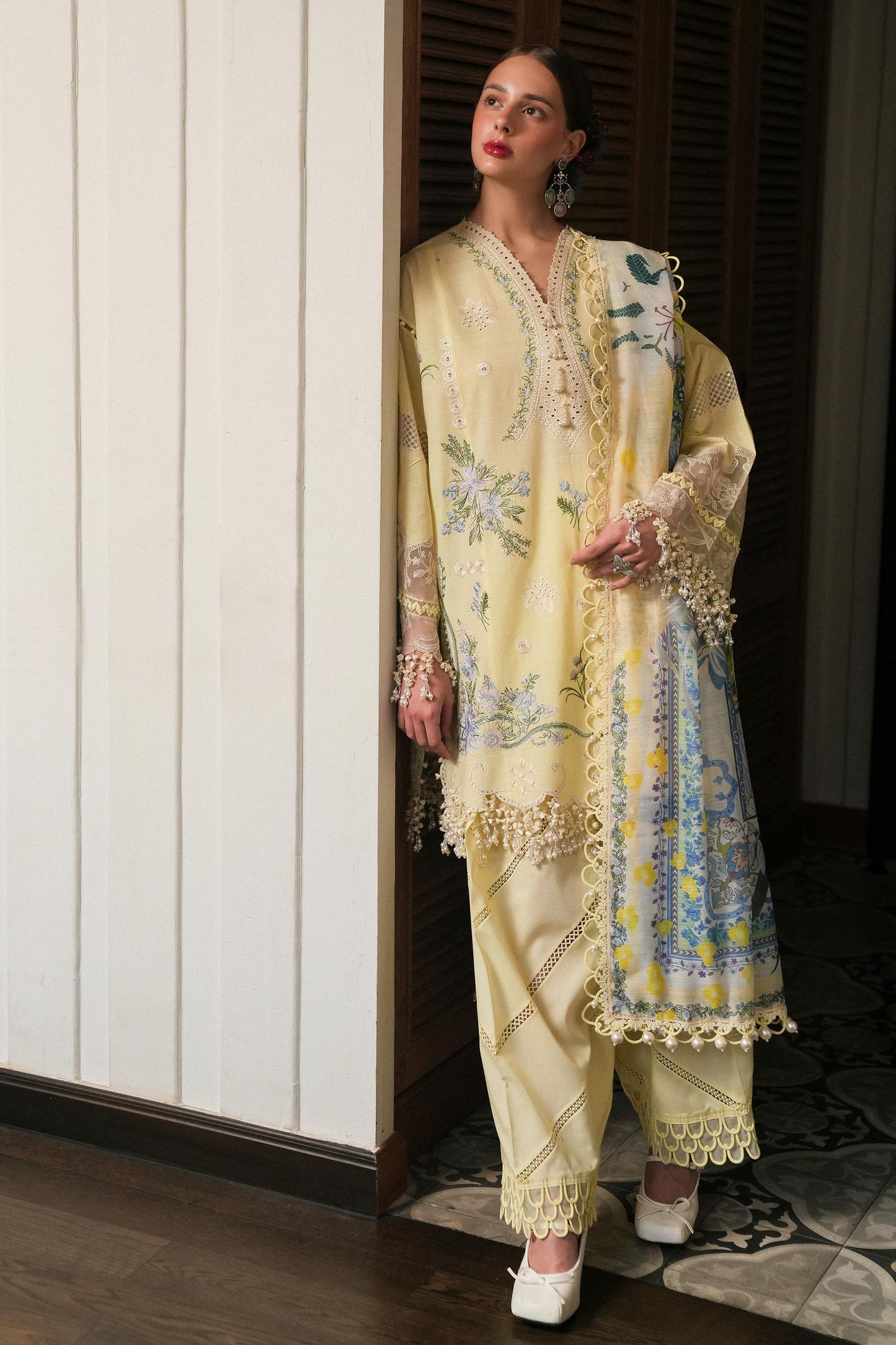 Sana Safinaz Luxury Lawn 2025 | L251-010A-3DI