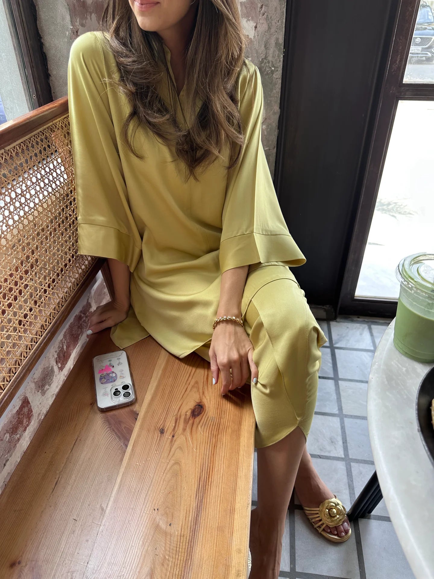 MATCHA GREEN TOBY SET | Sak Atelier
