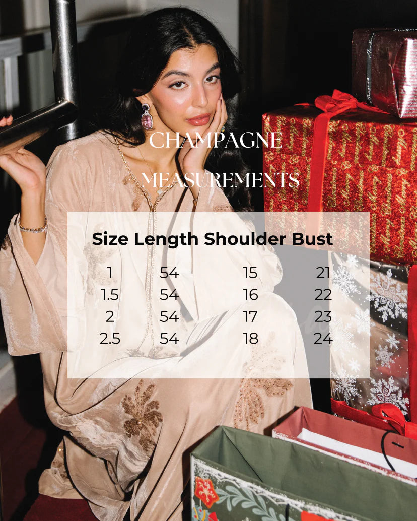 Champagne | Winter Edit II | Nia Mia