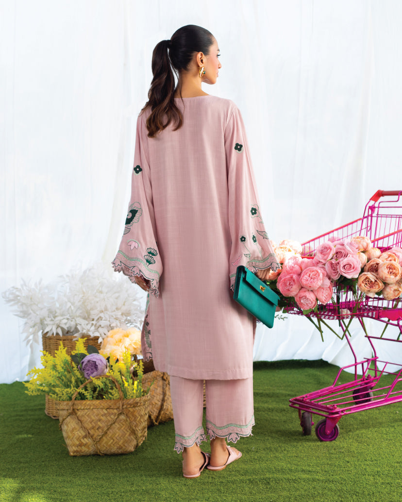 Pink Appliqué Set | Nia Mia (RTS)