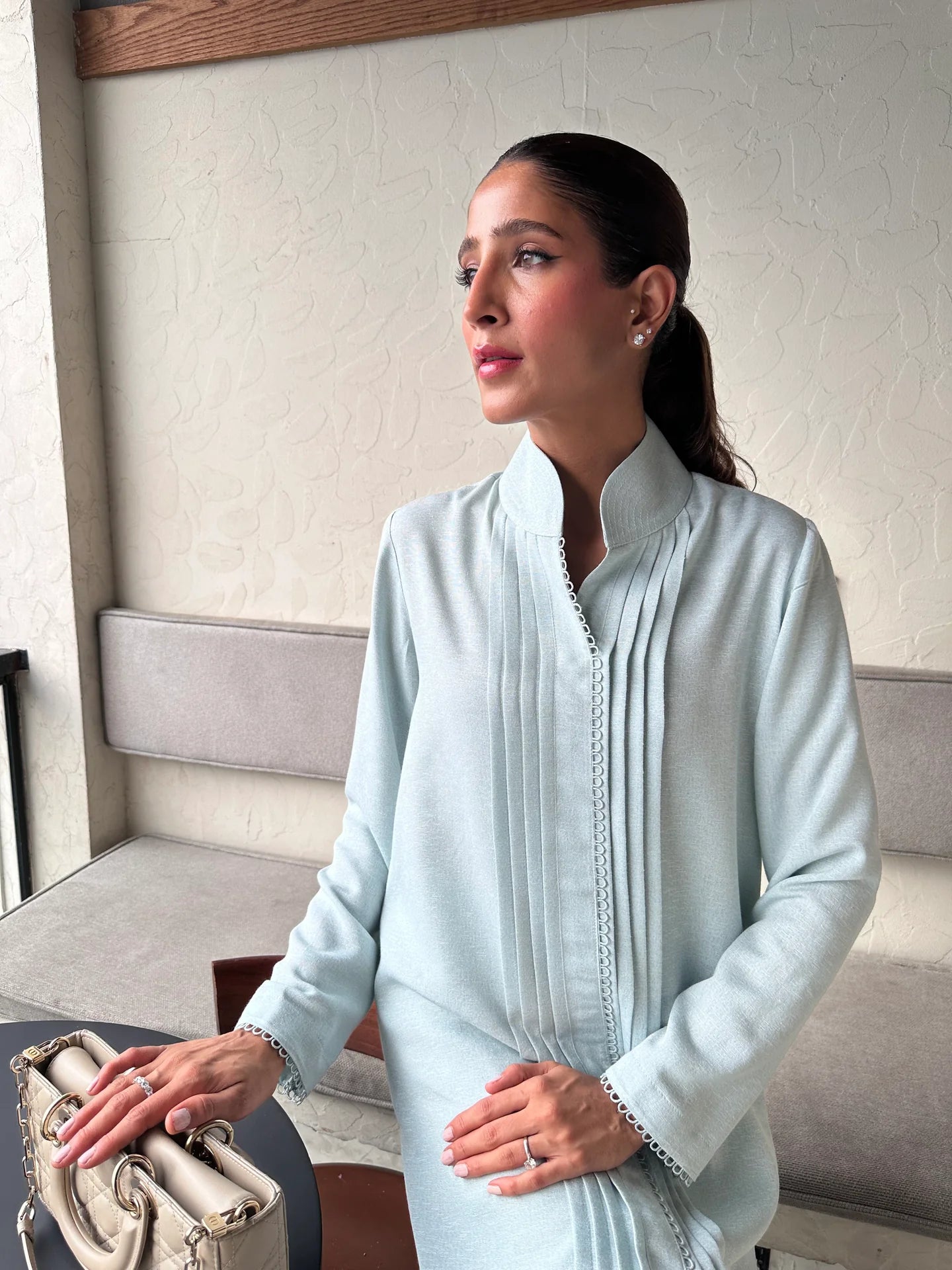 POWDER BLUE MONTARAE SET | SAK ATELIER