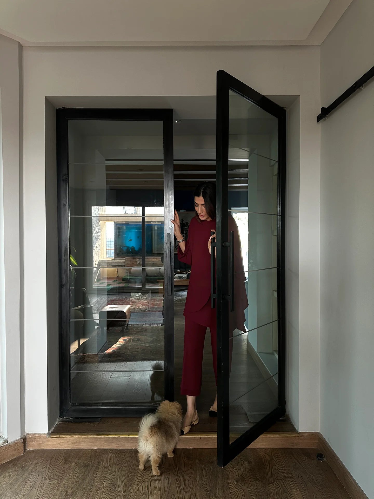 WINE RED BIZU SET | Sak Atelier