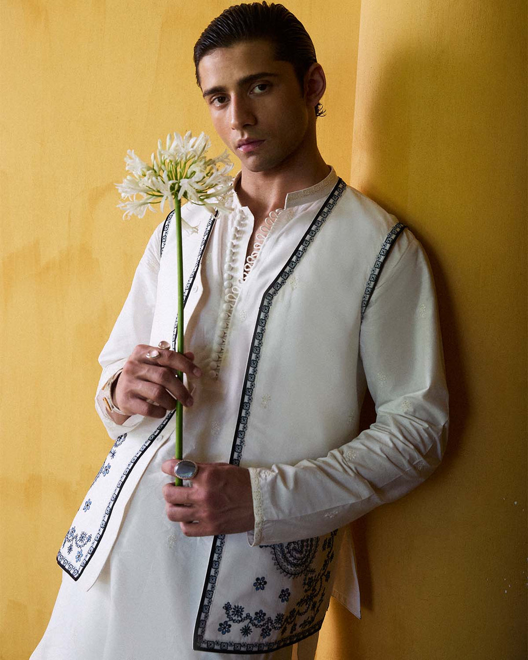 NITHYA-WAISTCOAT | Jugnu Lahore Men