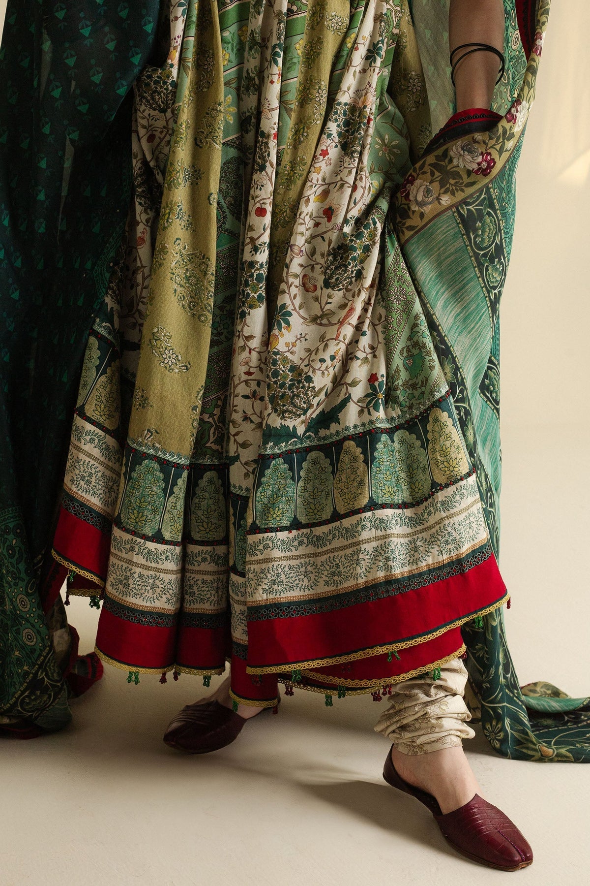 SAAWAN-D2 | Zara Shahjahan Unstitched Anarkali’25