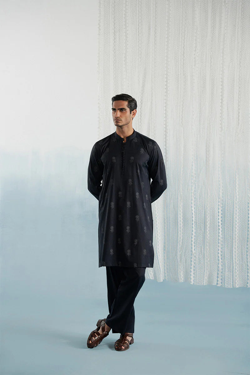 'Navy Blue' Kurta Pajama | REPUBLIC MENSWEAR