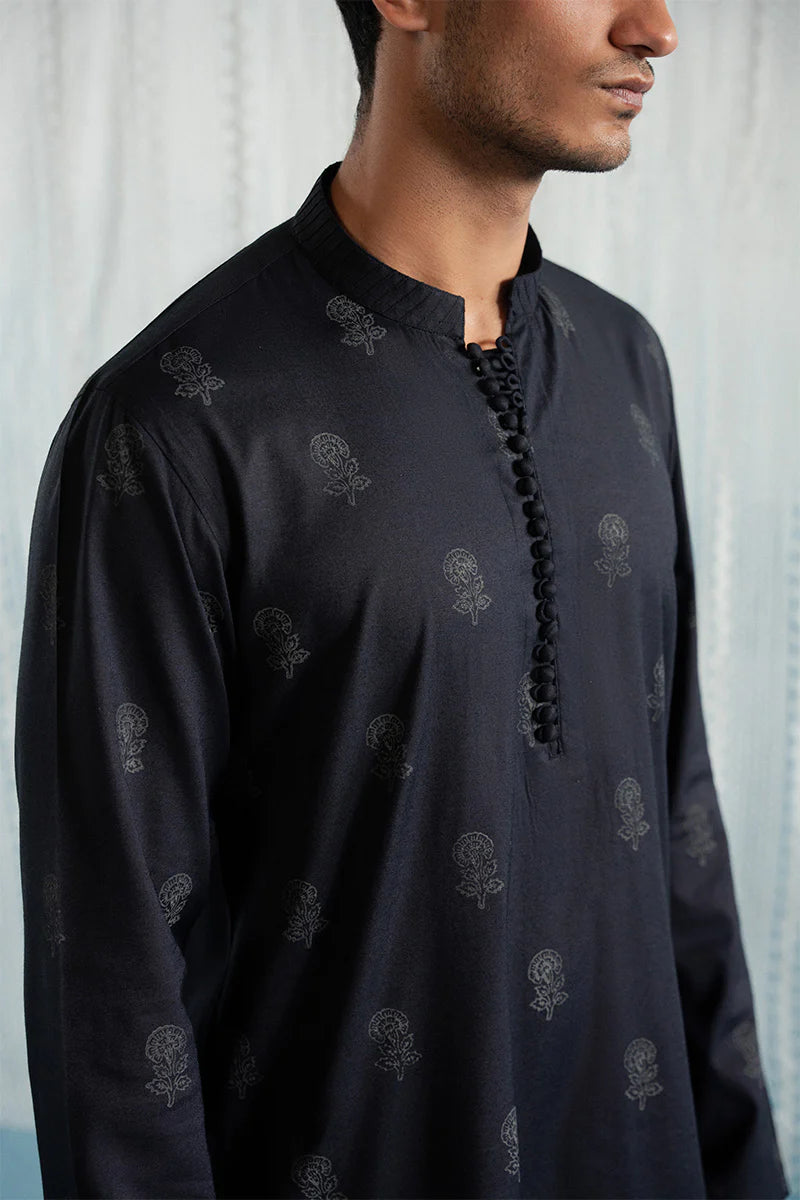 'Navy Blue' Kurta Pajama | REPUBLIC MENSWEAR