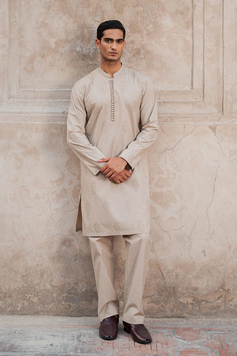 Beige Kurta Pajama | REPUBLIC MENSWEAR