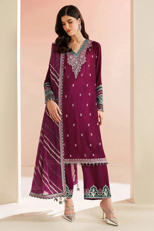 JZ-VVF-D6-0 | EMBROIDERED VELVET FORMAL | Jazmin