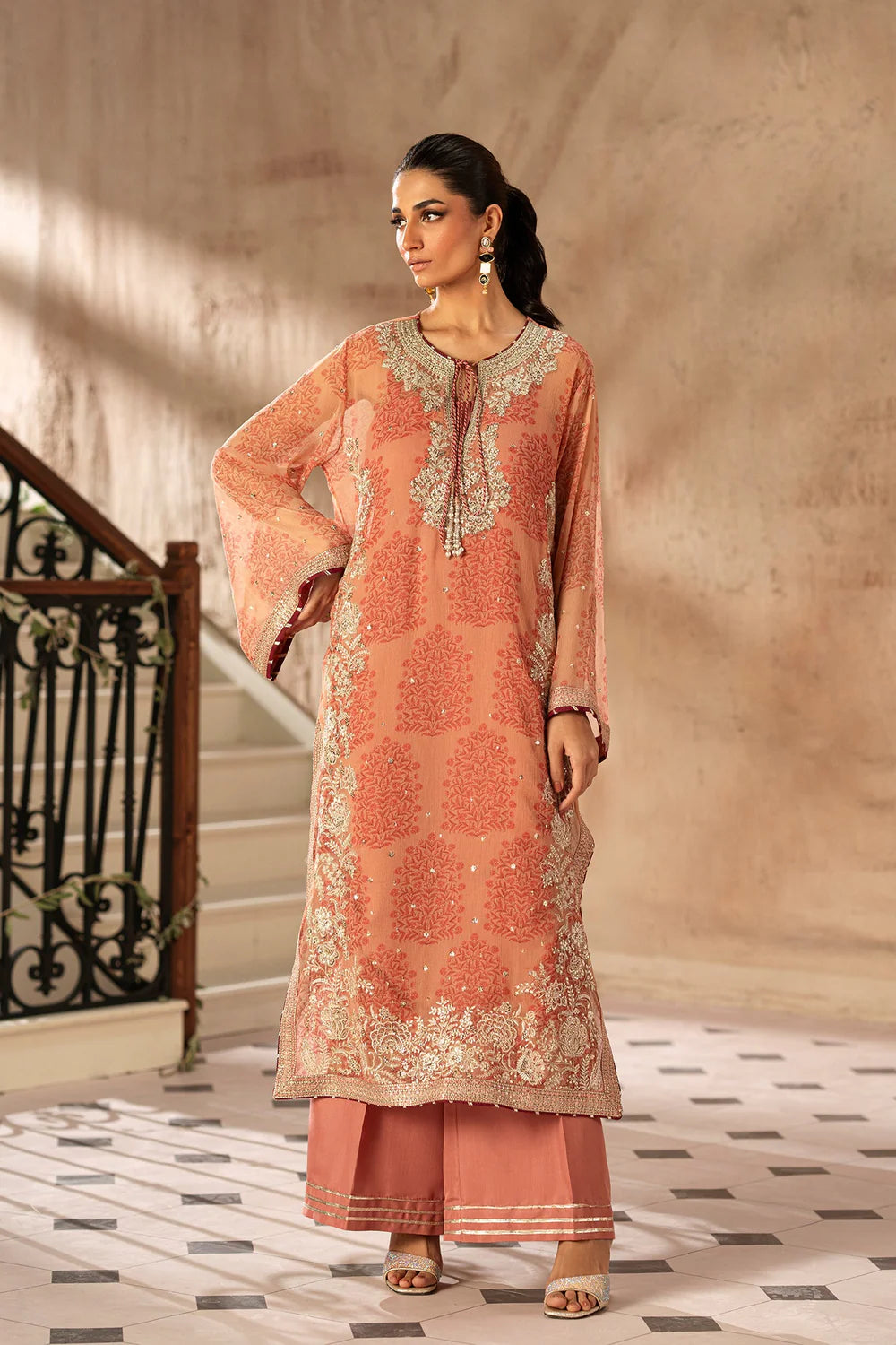 LIGHT PINK | E0742/104/325 | BOUTIQUE COLLECTIONS| ETHNC
