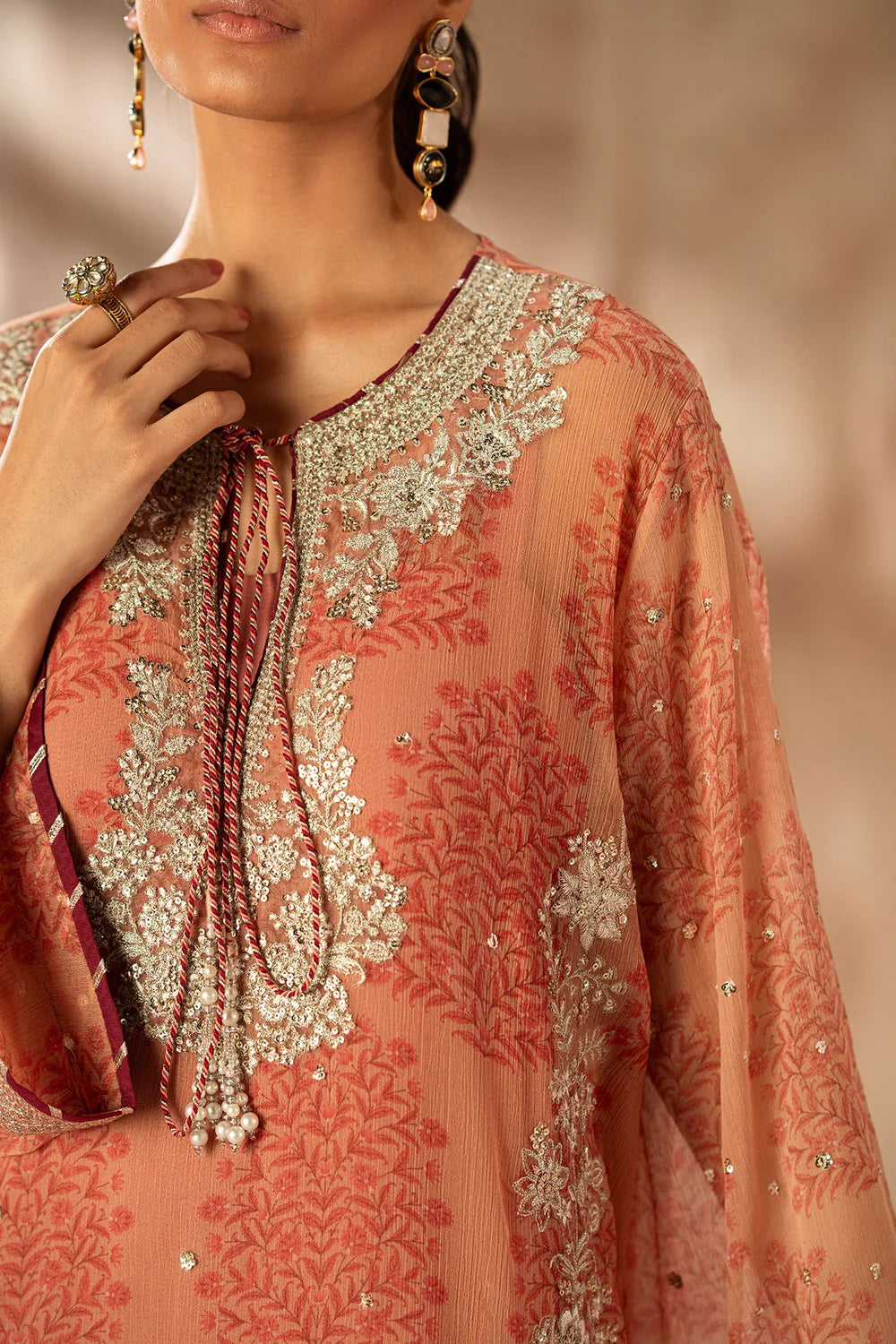 LIGHT PINK | E0742/104/325 | BOUTIQUE COLLECTIONS| ETHNC