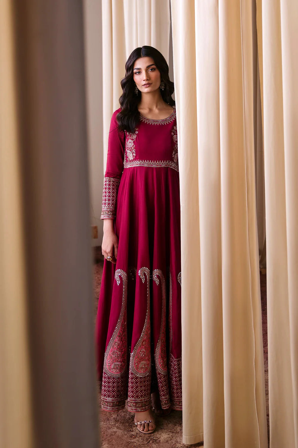 BURGUNDY | E0760/104/414 | BOUTIQUE COLLECTIONS| ETHNC