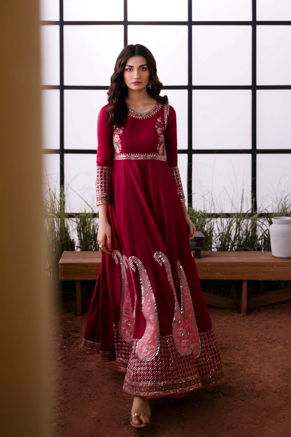 BURGUNDY | E0760/104/414 | BOUTIQUE COLLECTIONS| ETHNC