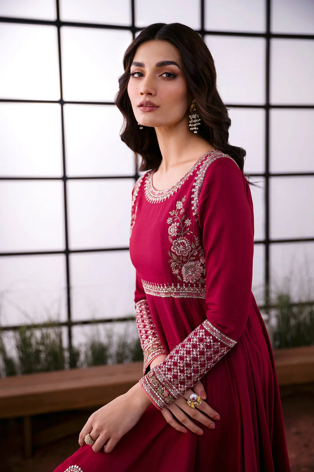 BURGUNDY | E0760/104/414 | BOUTIQUE COLLECTIONS| ETHNC