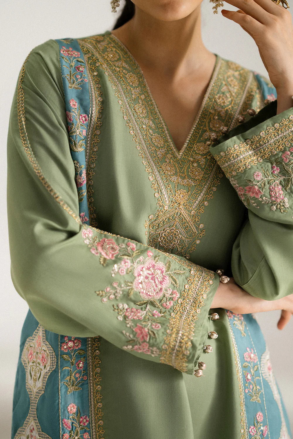 GREEN | E0771/104/708 | BOUTIQUE COLLECTIONS| ETHNC