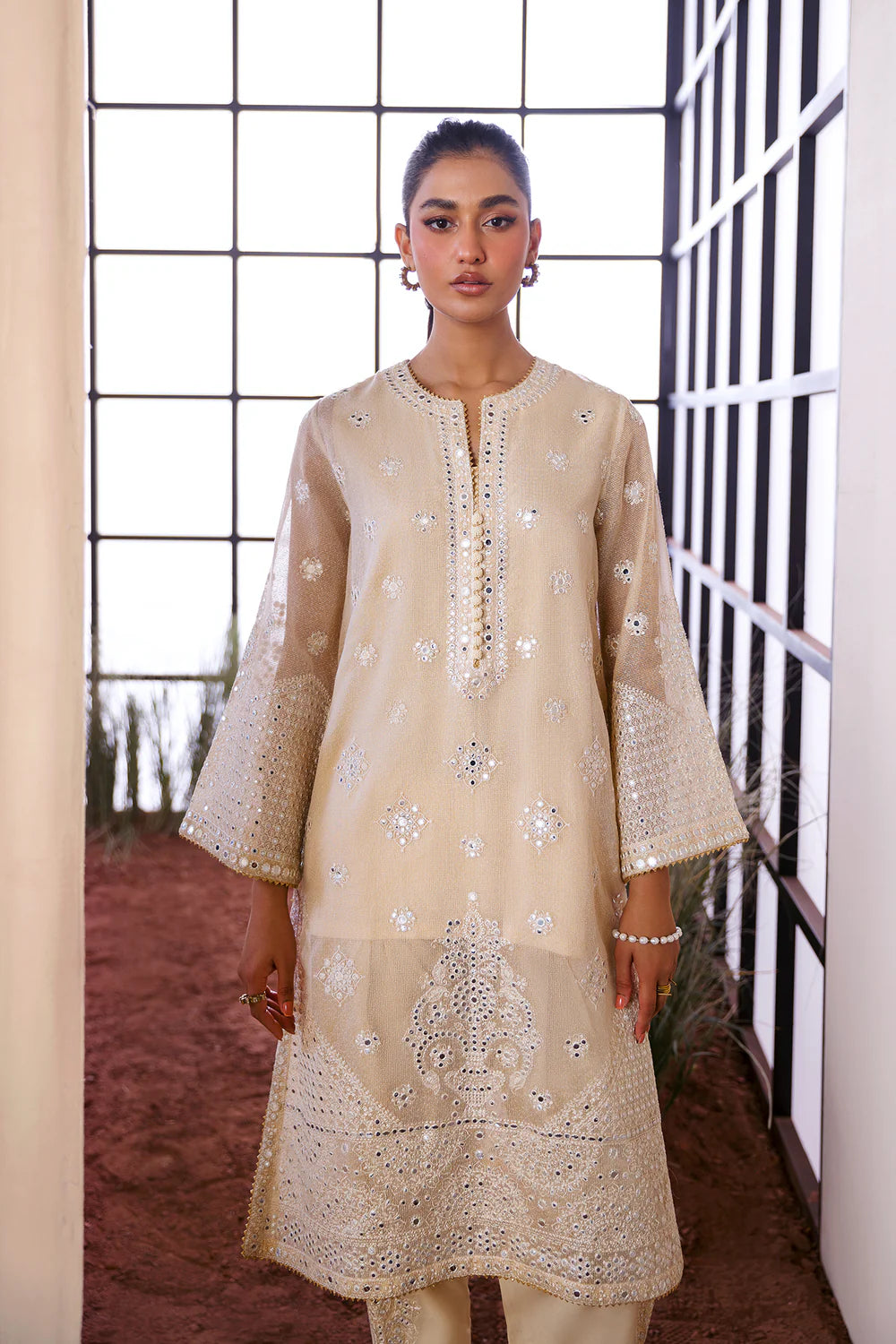 LIGHT YELLOW | E0780/104/226 | BOUTIQUE COLLECTIONS| ETHNC