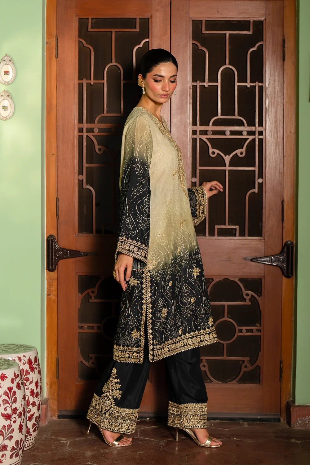 PALE GREEN | E0794/104/129 | BOUTIQUE COLLECTIONS| ETHNC